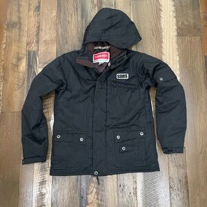 SIMS Deluxe snow ski snowboard jacket coat men S